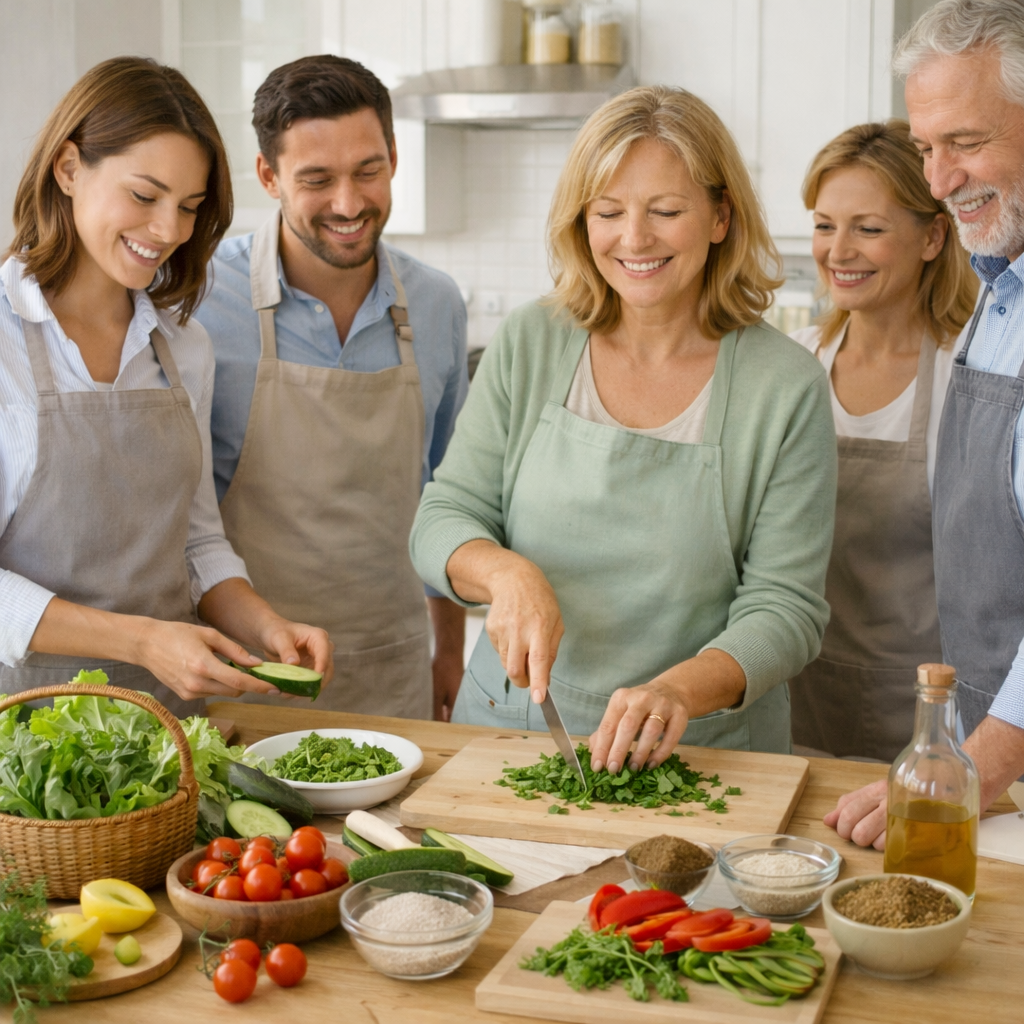 Ateliers de groupe nutrition et yoga